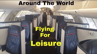 Flying DeltaSkyteam for Leisure Around the World [upl. by Nyret786]