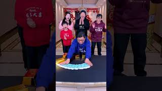 Gold Brick Blind Box Challenge Who Is The Lucky WinnerFunnyfamily Partygames Challenge Funny [upl. by Niwre]