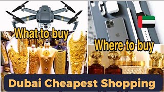 Cheapest Markets In Dubai for Shopping  Where to Shop amp Save most in Dubai  Discounted Shopping [upl. by Kendy191]