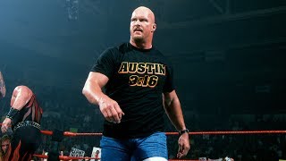 quotStone Coldquot Steve Austin returns to beat up The Alliance Raw July 16 2001 [upl. by Gnep]