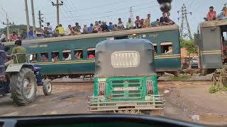 BR Dhaka To Mymensingh train Traveling [upl. by Ycram]