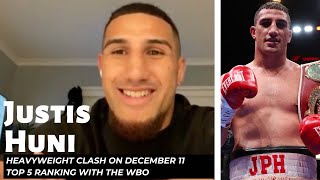 NO ONE WANTS TO RISK IT FIGHTING ME  Justis Huni talks Heavyweight CLASH on December 11 [upl. by Nniw]