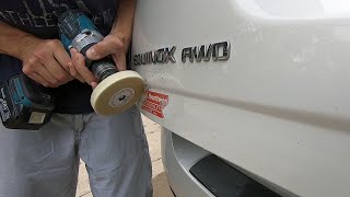 Easy way to remove a bumper sticker [upl. by Luhem]