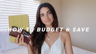 How To Budget And Save in Your 20s  Tips and Tricks [upl. by Murton884]