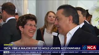 Steinhoff  The R475m fine is a major step to hold Jooste accountable  FSCA [upl. by Blynn]