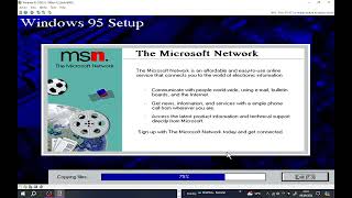 How to install Windows 95 OSR20 in 86Box [upl. by Imuy]