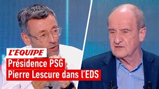 Pierre Lescure revient sur ses années de présidence au PSG dans lÉquipe du Soir [upl. by Starkey]