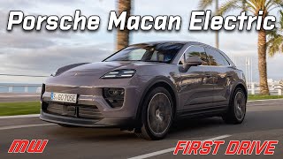 2024 Porsche Macan Electric  MotorWeek First Drive [upl. by Judus]