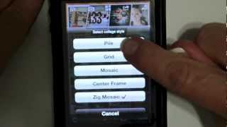 TurboCollage Tutorial for IPhone [upl. by Charyl]