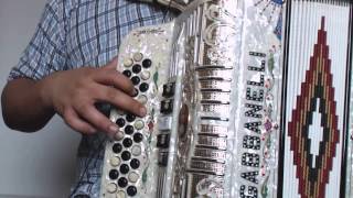 El Tartanero  Los Cadetes de Linares Tutorial  Slow Accordion Blog [upl. by Svensen168]