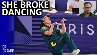 PhD Lecturer Tries to Break Dancing By Breakdancing in Paris Olympics  Rachael Gunn Case Analysis [upl. by Reckford429]