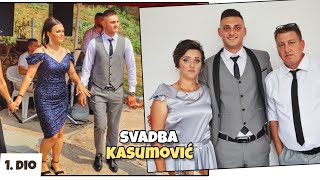 Svadba Kasumović  Brat i sestra poveli kolo skup kod mladoženje [upl. by Nallac216]