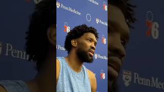 Embiid had some harsh words for Philly Fans 😳👀 nba nbatoday joelembiid basketball [upl. by Pitzer289]