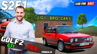 KUPIO GOLFA DVOJKU NA PIJACI BUDŽIMO GA Car for sale simulator S2EP1 [upl. by Sirdi]