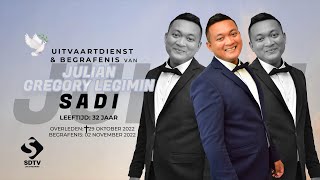 Livestream ✞ Uitvaartdienst amp Begrafenis van Julian Gregory Legimin Sadi [upl. by Suivatnom]