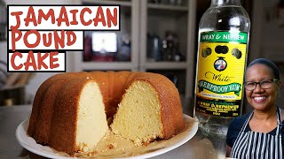 The Secret to the Best Jamaican Pound Cake with White RUM [upl. by Alleirbag11]