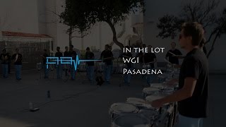 POW Percussion 2016  In The Lot at WGI Pasadena [upl. by Acysej]