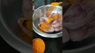 Karare Fish Fry cooking food [upl. by Eniamahs]