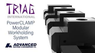 TRIAG PowerCLAMP Modular Workholding System [upl. by Repard]