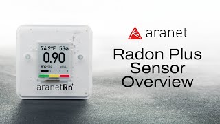 Aranet Radon Plus Sensor Overview [upl. by Davis]