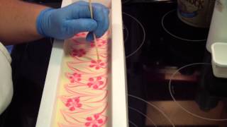 Making amp Cutting Vanilla Bean Noel Soap [upl. by Clarise]