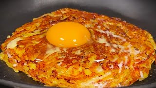 Only 2 ingredients Quick breakfast in 5 minutes A very simple and delicious recipe [upl. by Noirod153]