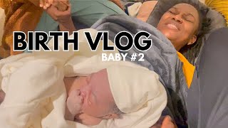 BIRTH VLOG Raw Real amp Emotional  Unmedicated Unplanned Home Birth [upl. by Kiyohara]