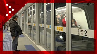 Milano inaugurata la M4 lapertura al pubblico della nuova linea della metropolitana [upl. by Hgielrebmik]