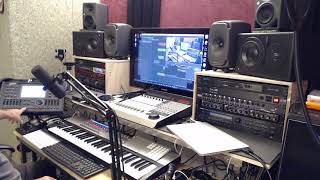 Arranger  Laptop  Live Performing using VST instrument drums latency free [upl. by Jervis]