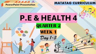 PE amp Health 4 Matatag Curriculum Quarter 2 Week 1 [upl. by Derron]