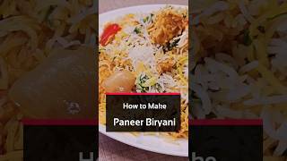 Paneer Biryani Recipe food recipes indianfood paneerbiryanirecipe [upl. by Landers597]