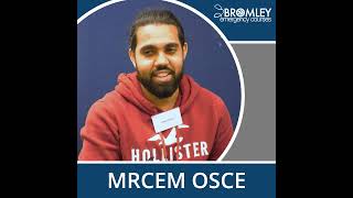 MRCEM OSCE Testimonial Amaar Razaq [upl. by Anatole]