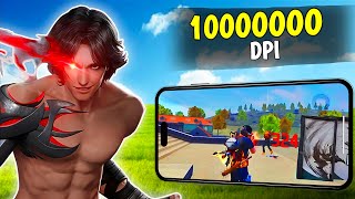 What Happens 🤔 If Use 10000 DPI In Free Fire 🔥  Garena Free Fire [upl. by Nero]