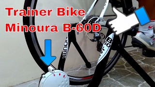 Suara Trainer Sepeda Minoura B60D  Indoor Bike Trainer Minoura B60D Noisy Bad Sound [upl. by Cassaundra548]