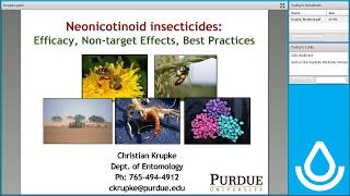 Neonicotinoid Insecticides Efficacy Nontarget Effects and Best Management Practices [upl. by Eiuqram552]