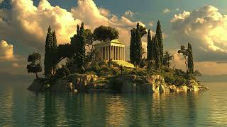 The Isle of the Blessed Myth Greek Mythology Short Story Places Kingdoms World AI Generated Video [upl. by Amersham]