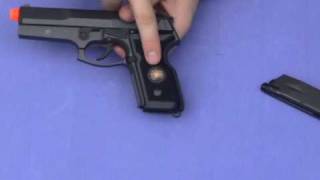 HFC HG160 Airsoft Gas Pistol Review [upl. by Huttan]