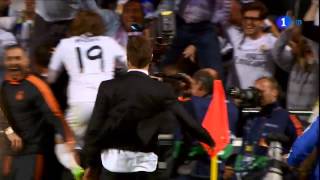 Xabi Alonsos reaction after Bales goal HD  La decima [upl. by Kelsey]