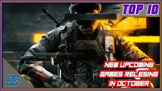 Top 10 New Upcoming Games Releasing in October [upl. by Eluk]