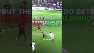 ronaldhino n ronaldo face to face realmadrid vs ac milan [upl. by Norak26]