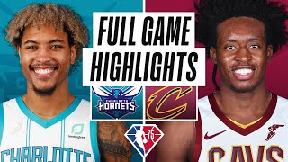 HORNETS at CAVALIERS  FULL GAME HIGHLIGHTS  October 22 2021 [upl. by Keavy]