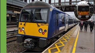 Class 360 arrives at Stratford [upl. by Nade]