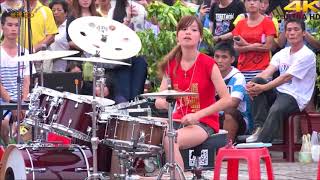 The Amazing Female Street Drummers of Asia Round 2 [upl. by Aym288]