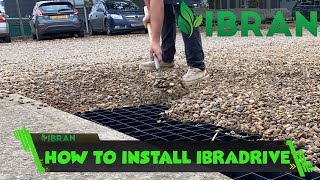 How to Install Gravel Grids for your Driveway  IBRAN Installation Guide [upl. by Akirre]