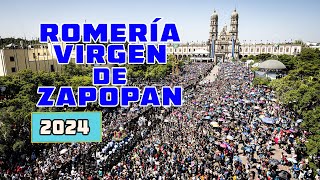 Romería Virgen de Zapopan 2024 romeria VirgendeZapopan virgenmaria iglesiacatolica tradiciones [upl. by Mcmullan]