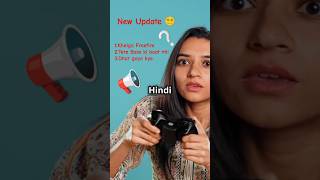 Freefire में नया आवाज़ अपडेट 🔥  Real life voice In free fire 🔥 New reallife voice hindi mrfire [upl. by Ydok]