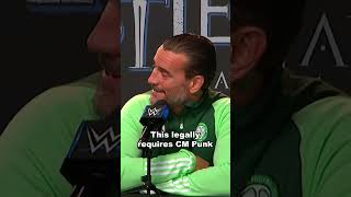 CM Punk Legally Has to be Nice [upl. by Garold591]