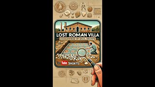 🏺 Uncovering The Lost Roman Villa Discovered By Basil Brown  viralvideo viralshorts history [upl. by Atnamas]