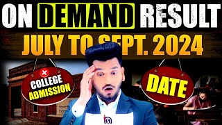 NIOS On Demand 2024 Results Declare Date July to September  Manish Verma [upl. by Rice19]