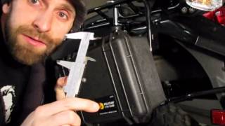 Kawasaki KLR650  Tool Box Installation and Luggage Rack System Review [upl. by Damalis]